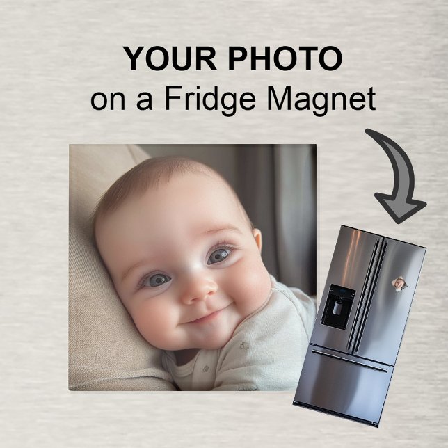 Bébé personnalisé Photo Frigo Magnet Baby Faire-pa (Créateur téléchargé)