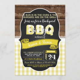 Bébé Q Baby shower Invitation - Jaune