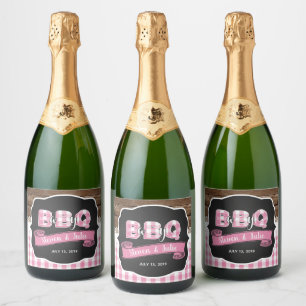 Bébé Q Étiquette Champagne - Rose clair