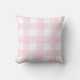 Bébé Rose Blanc Extra Grande En vichy. Coussin déc