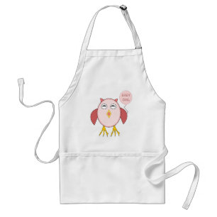 Bébé rose mignon fille Cuisine tablier