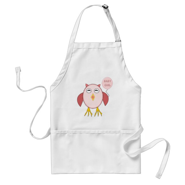 Bébé rose mignon fille Cuisine tablier (Devant)