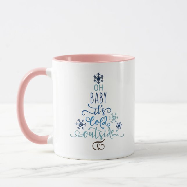 Bébé sa tasse extérieure froide (Gauche)
