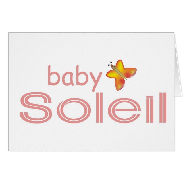 Bébé Soleil (Devant horizontal)