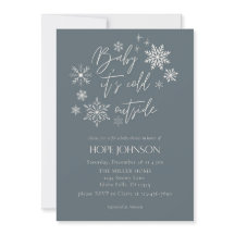 bébé son invitation à la douche extérieure froide