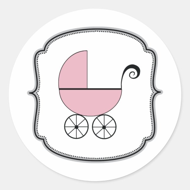 Bébé Sticker Buggy (Devant)