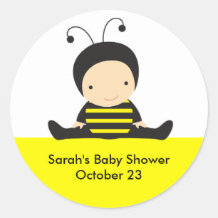 Bébé Stickers Douche Abeille