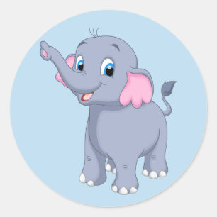 Bébé Stickers Eléphant