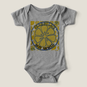 Bébé sur le thème de la Méditerranée Citron de la