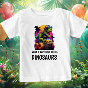 Bébé T-shirt d'anniversaire Dino pour votre petit bout