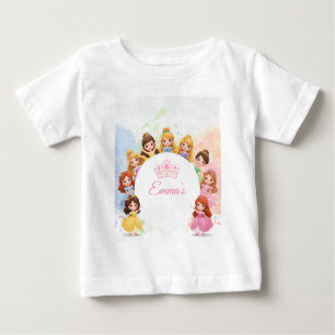 Bébé T-Shirt de anniversaire personnalisable pour fille