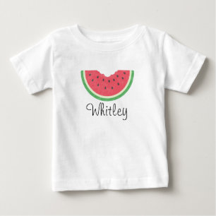 Bébé T-shirt de la pastèque pour bébés filles