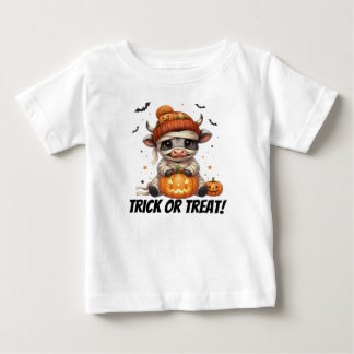 Bébé T-shirt de l'Halloween pour les enfants de vache d