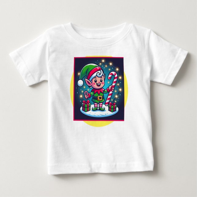 Bébé T-shirt de Noël pour enfants (Devant)