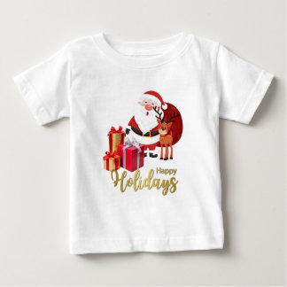 Bébé T-shirt de Noël pour les jeunes enfants