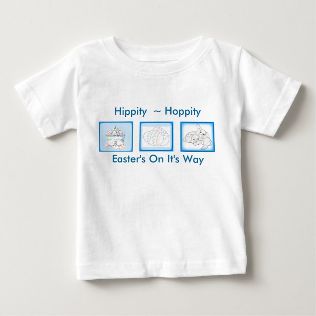 Bébé T-shirt de Pâques pour nourrissons (Devant)