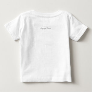 Bébé T-shirt enfant pour amoureux de les chiens