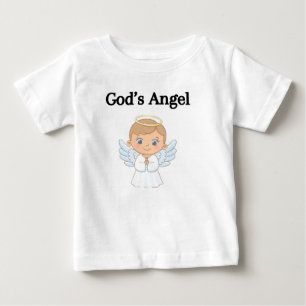 Bébé T-Shirt L'ange de Dieu pour bébés nouveau-nés 3-6
