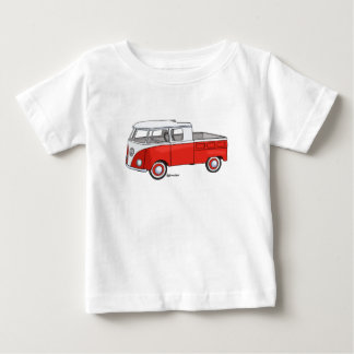 Bébé T-shirt pour bébés avec piquage de piquage en voit