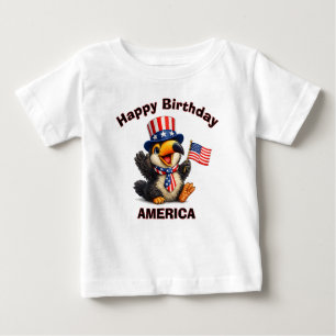Bébé T-shirt pour enfant Toucan (4k) patriotique