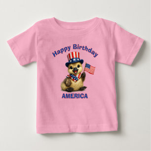 Bébé T-Shirt pour enfants Canada Goose (4d) Patriotique