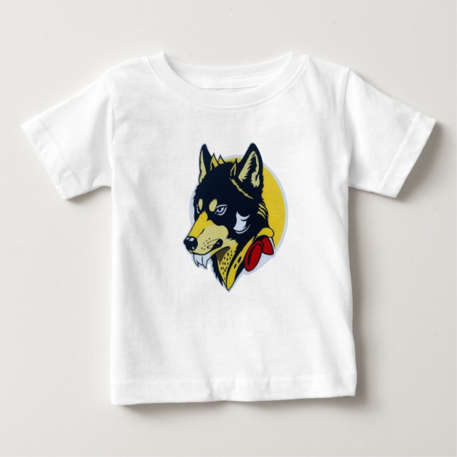 Bébé T-shirt pour enfants Cool Wolf  (Devant)