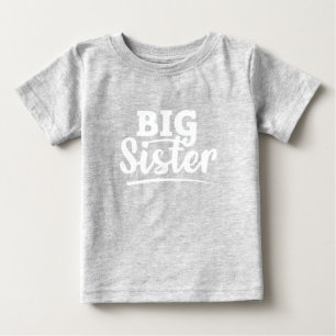 Bébé T-shirt pour enfants Grande Sœur Annonce de fratri