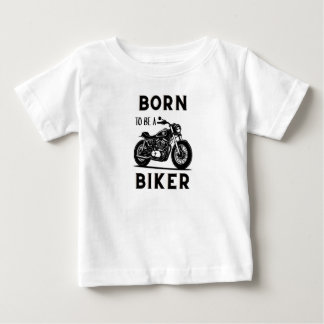 Bébé T-shirt pour enfants Né pour être un motard