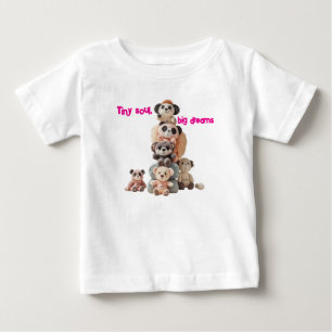 Bébé T-shirt pour tout-petit 'Âme minuscule, grands rêv
