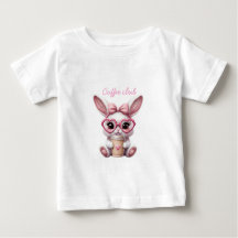 T-shirt pour tout-petit du Cute Bunny Coffee Club