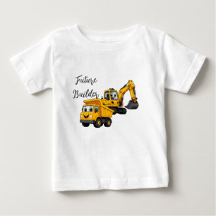 Bébé T-shirt pour tout-petit futur constructeur