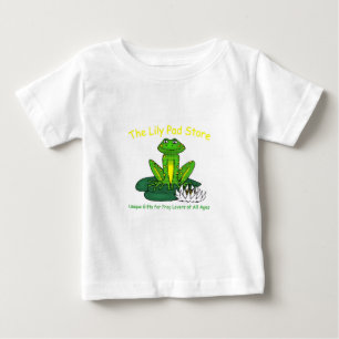 Bébé T-shirt pour tout-petit grenouille sur un nénuphar