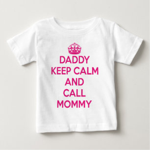 Bébé T-Shirt (Rose) pour le papa