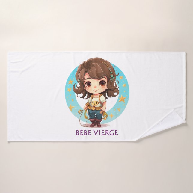 Bébé Vierge 3 (Serviette de bain)