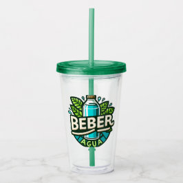 Beber agua acryltrinkbecher
