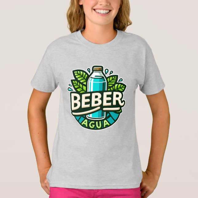 Beber agua T-Shirt (Vorderseite)