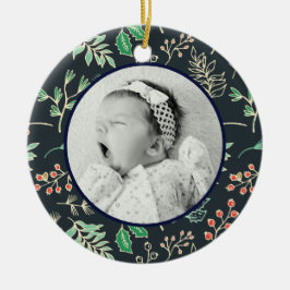 Bébés Premier Noël Ornement Motif de Noël