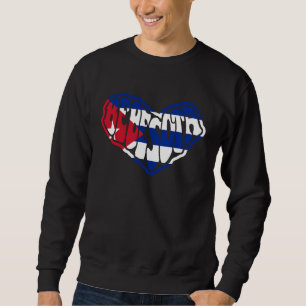 Bebesota Kubanische Flagge Reggaetón Du bist nicht Sweatshirt