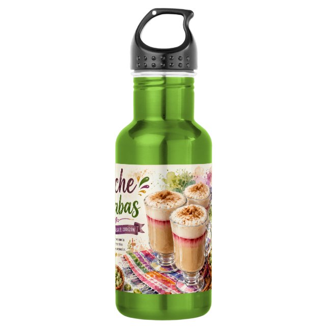BEBIDAS CALIENTE DEL PERU EDELSTAHLFLASCHE (Vorderseite)