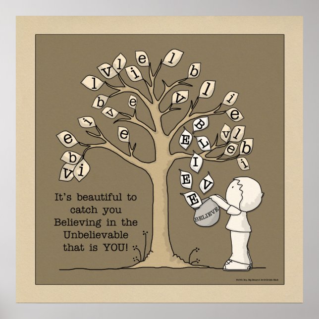 Be'BLÄTTER - Blätter holen Poster (Vorne)