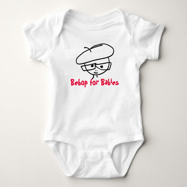 Bebop für Babys - Säugling Baby Strampler (Vorderseite)