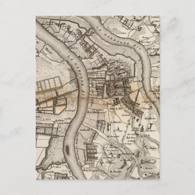 Bec d'Ambes Postkarte (Vorderseite)