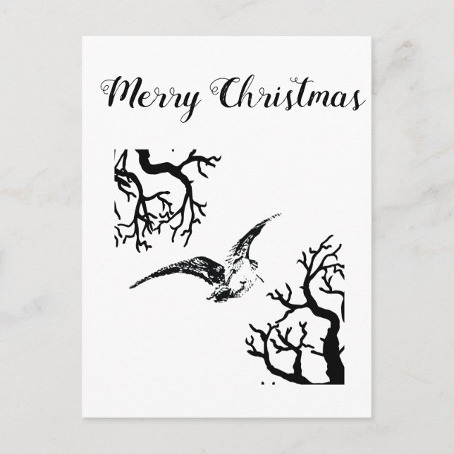 Beccaccia tra rami postkarte (Vorderseite)