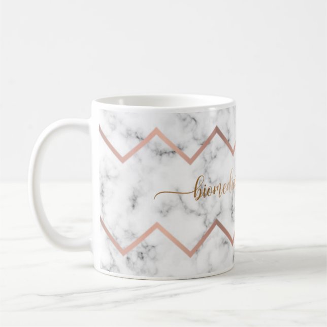 Becher Beruf Ästhetische Biomedizin Kaffeetasse (Links)