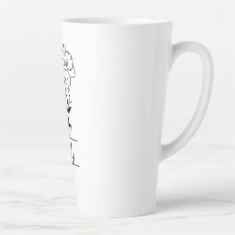 Becher Blumenstrauß Milchtasse