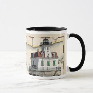 Becher der Rondout u. Esopus Leuchttürme Tasse