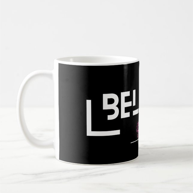 Becher des Glaubens Kaffeetasse (Links)