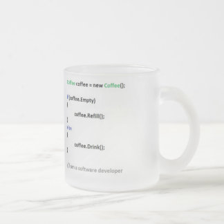 Becher Developer Mattglastasse