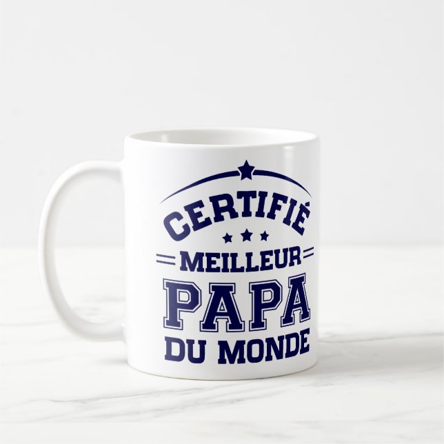 Becher Fest der Väter - besserer Papa von Monde Kaffeetasse (Links)