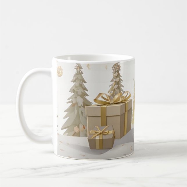 Becher für das neue Jahr Kaffeetasse (Links)